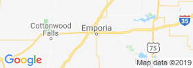 Emporia map